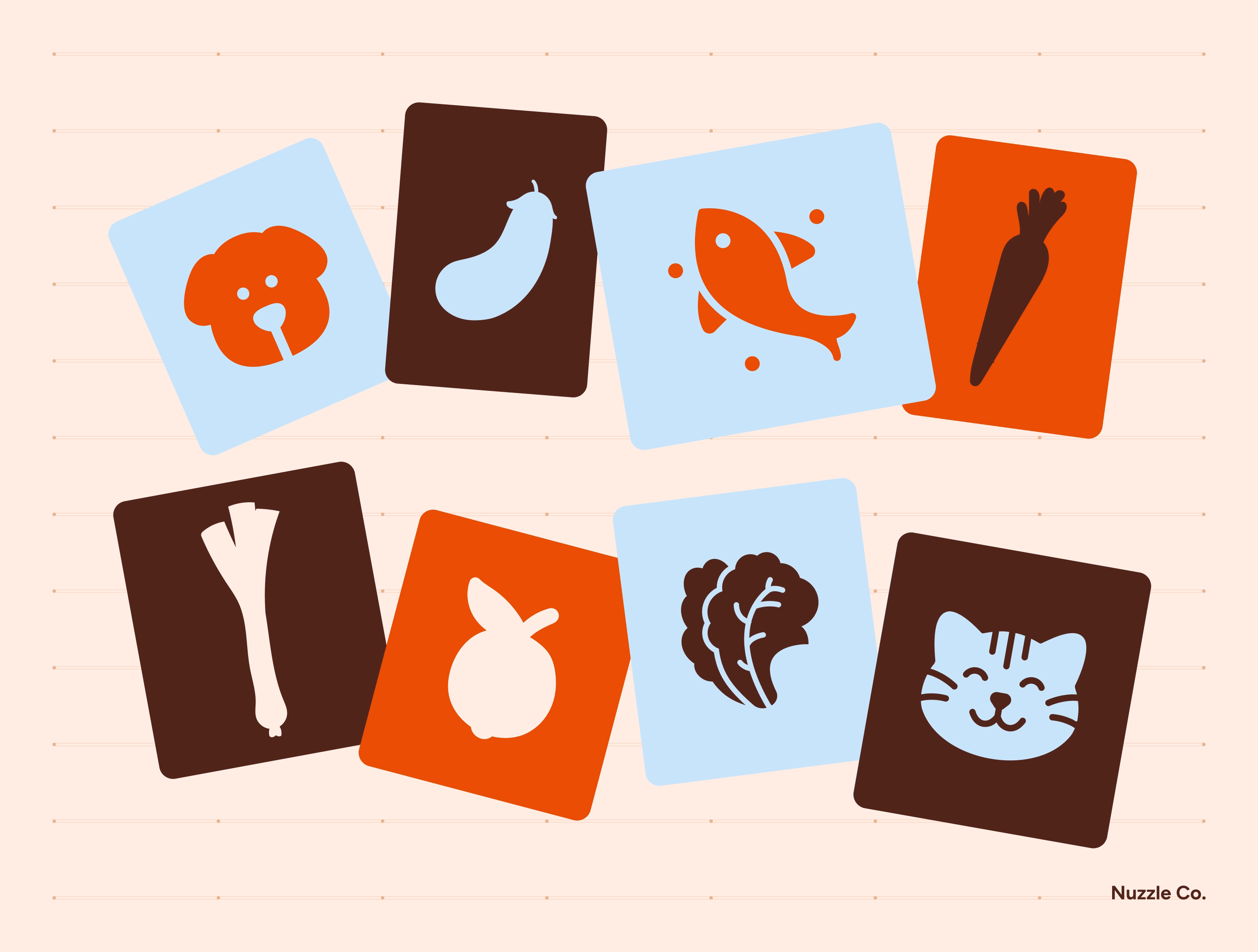 Pet care website showcase card 2